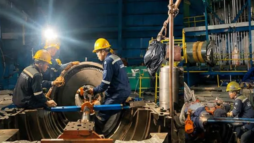  REMOVE OLD SEAL STRIP, SUPPLY NEW, INSTALL AND MACHINING SEAL STRIP DIAPHRAGM STAGE 2-17 UNIT #1 (TOSHIBA @ 65 MW), PLTU ASAM ASAM, KALSEL - PT MASSIS Power Engineering